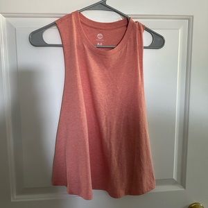NWOT Senita Athletics Heathered Peach Tank- Medium